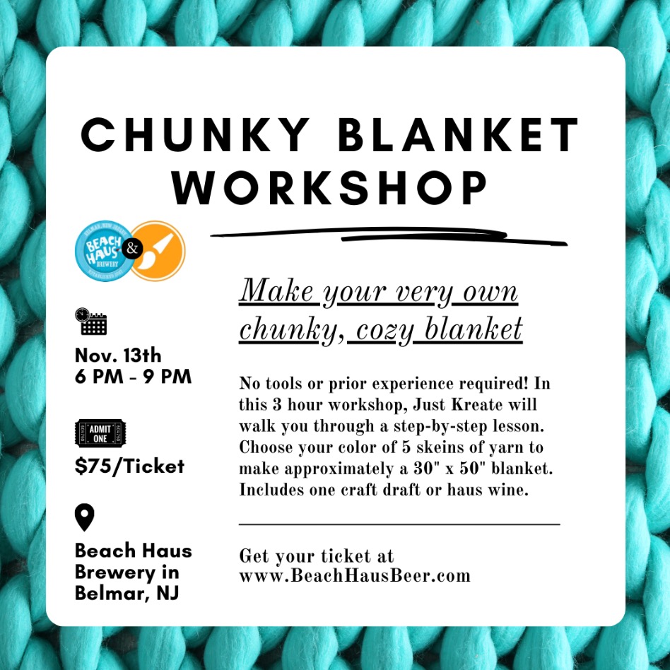 Chunky Blanket Workshop 