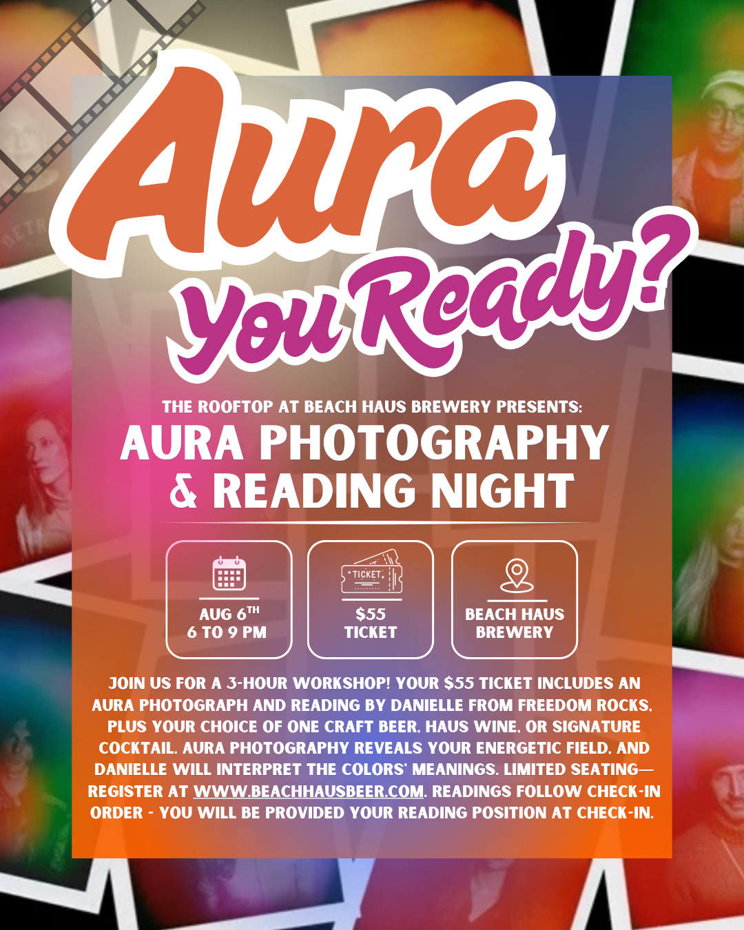 Aura Photography on The Rooftop at Beach Haus Aug. 6th